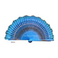 wachlarz hiszpański WENECJA 19,5 cm - ostatni raz w ofercie - niebieski lazurowy - wachlarz2024_azurkowy_jednostronna_aplikacja_mini_wenecja_19cm_kolor_lazurowy.jpg