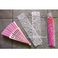 organza opakowanie na wachlarz do 23cm ze złotym lub srebrnym wzorem - srebrny wzór - woreczki_z_organzy_w_srebrne_wzory_na_wachlarze_23cm.jpg